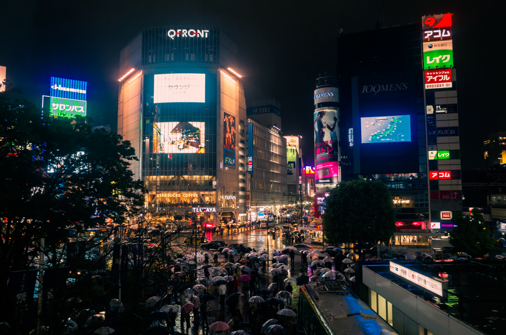 渋谷スクランブル交差点