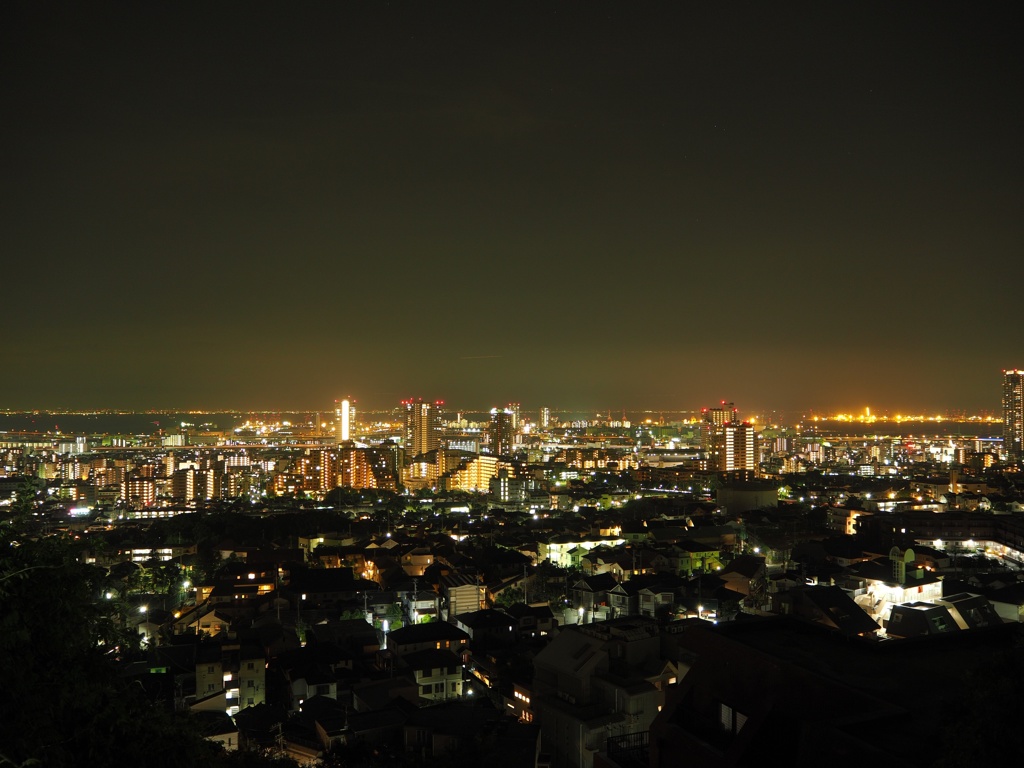 神戸の夜景＠西岡本