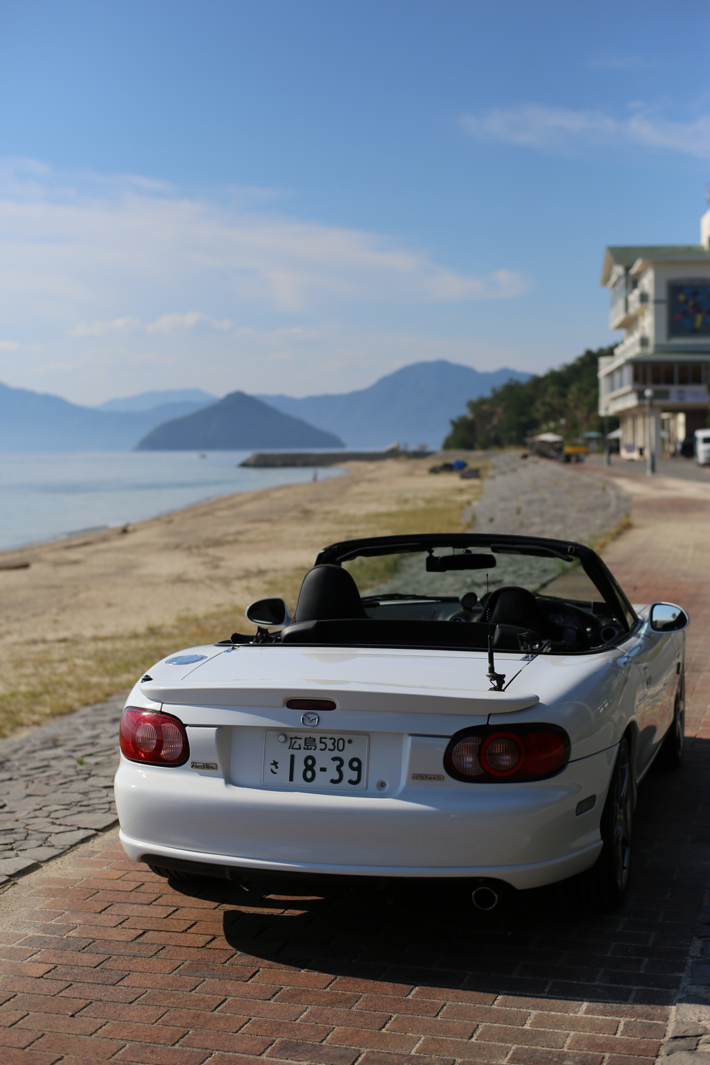 久々の海（沖美町）