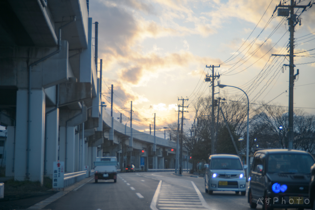 いつかの夕日