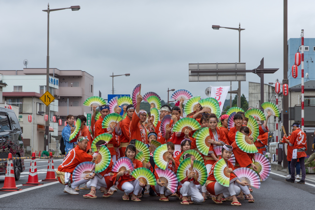 どんとロード八幡雀踊り 2015