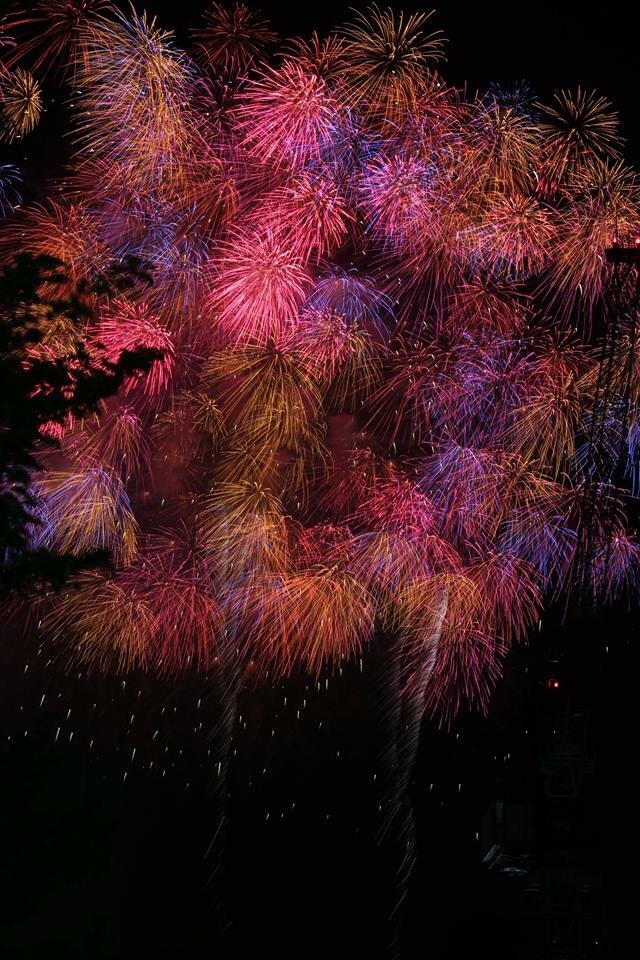 神奈川新聞花火 in みなとみらい