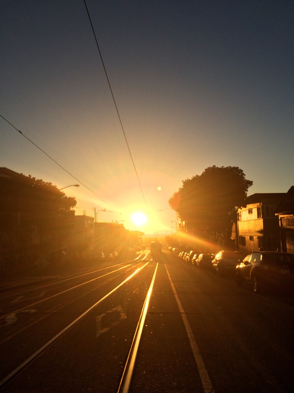 サンフランシスコの夕陽