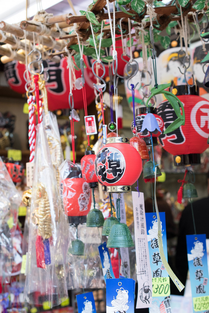 浅草寺旅行記　土産屋