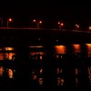 河口湖の夜