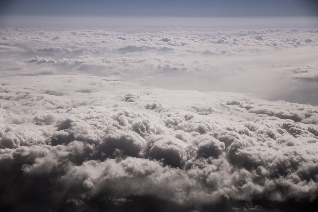 機窓天空