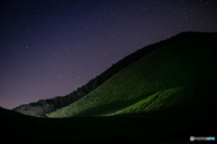 夜の曽爾高原