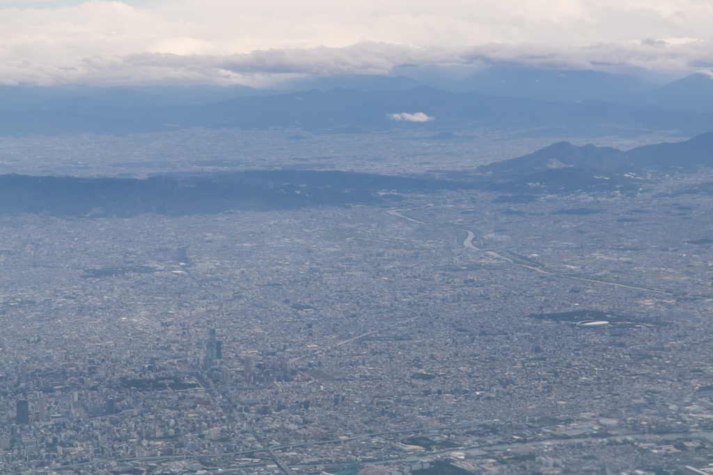 あべのハルカスー八尾空港ー畝傍山