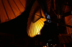京都祇園和傘