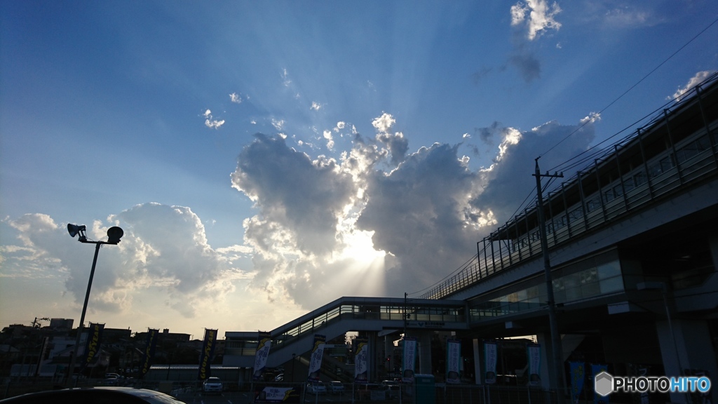 今日の空