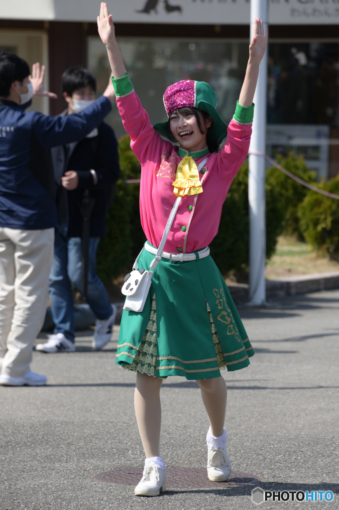パレードのお姉さん