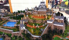 姫路城のジオラマ