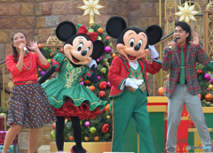 クリスマスのミッキー&ミニー クリスマスのミッキー&ミニー