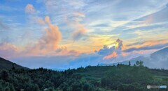 天狗平の夕焼け