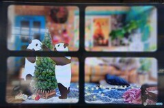 働くパンダさん