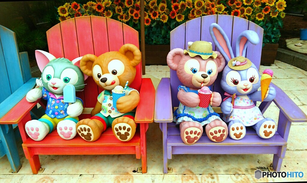 ダッフィーとお友達