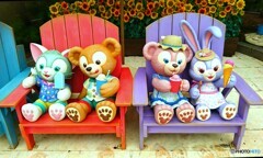 ダッフィーとお友達