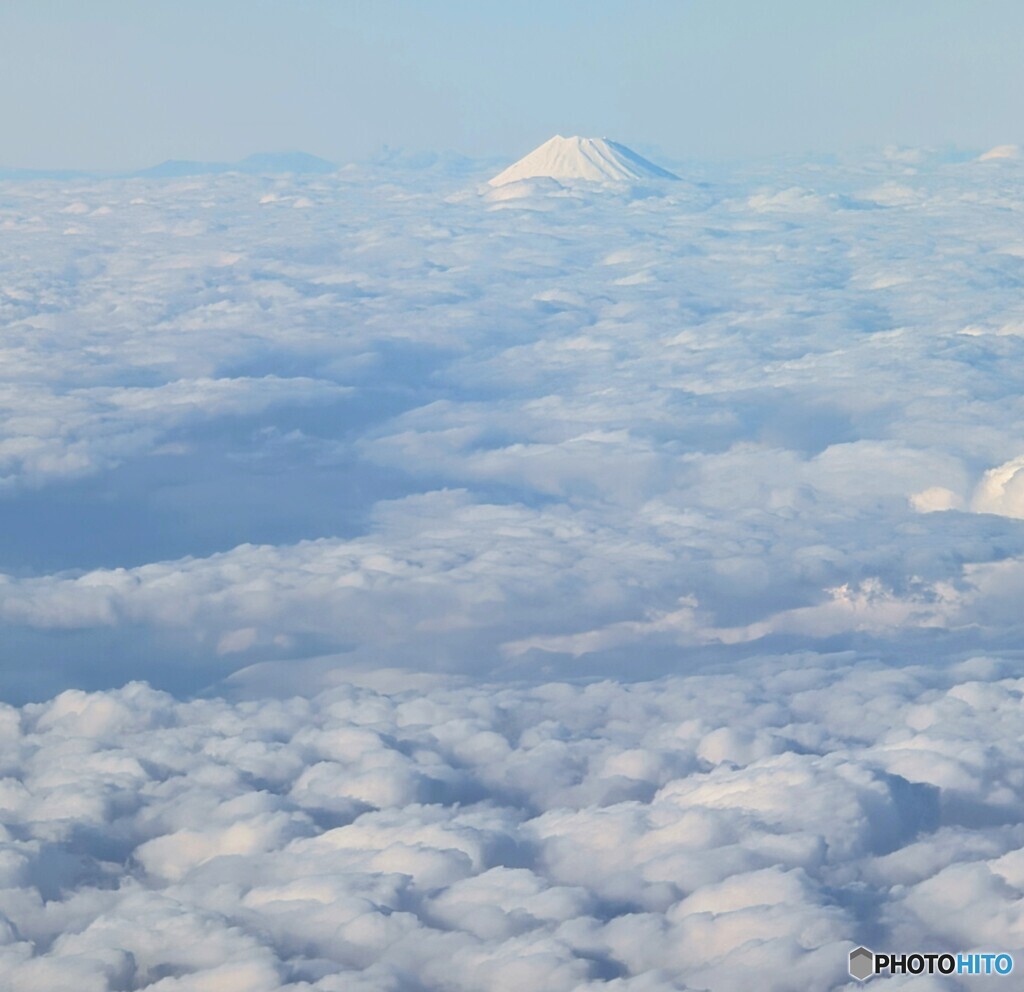 雲の上の富士