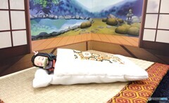 よく寝ている竈門禰豆子