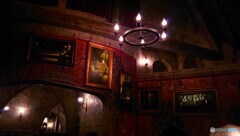 ホグワーツ城内にて