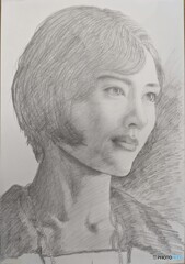 綾瀬はるかさんを描いてみた