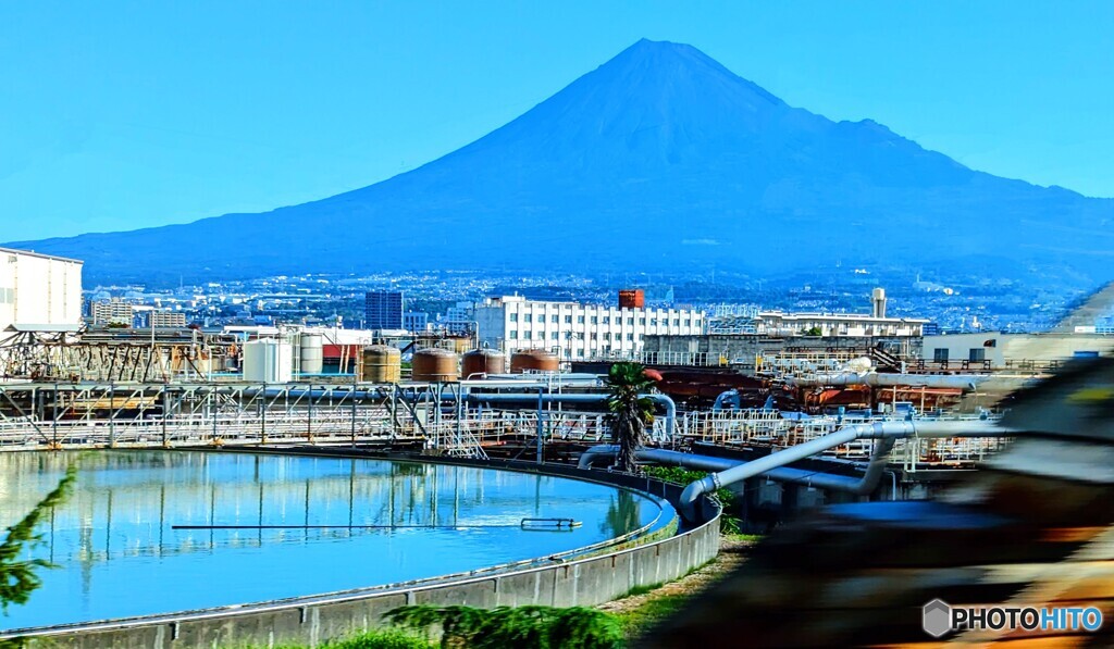 ８月の富士山