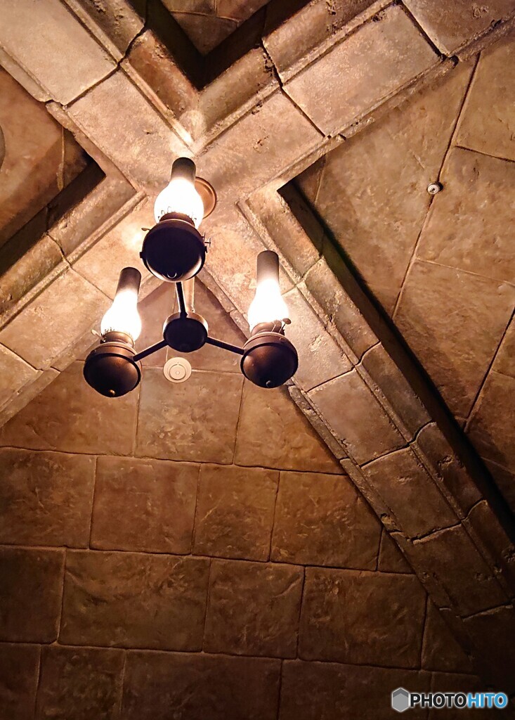 ホグワーツ城の地下天井