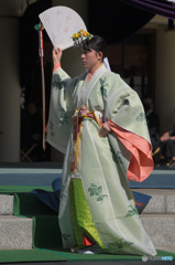 巫女舞の後で③