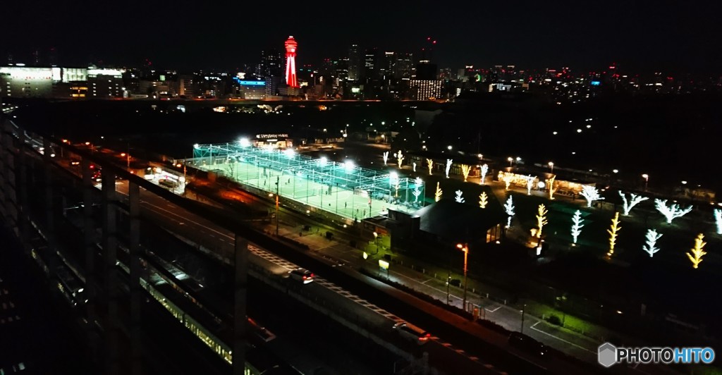 天王寺の夜