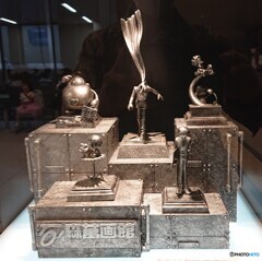 「石ノ森萬画館」のオブジェ