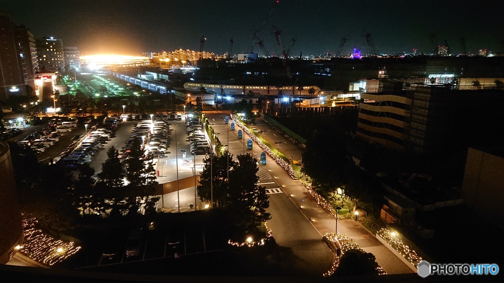 本日の夜景