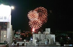 今夜の花火