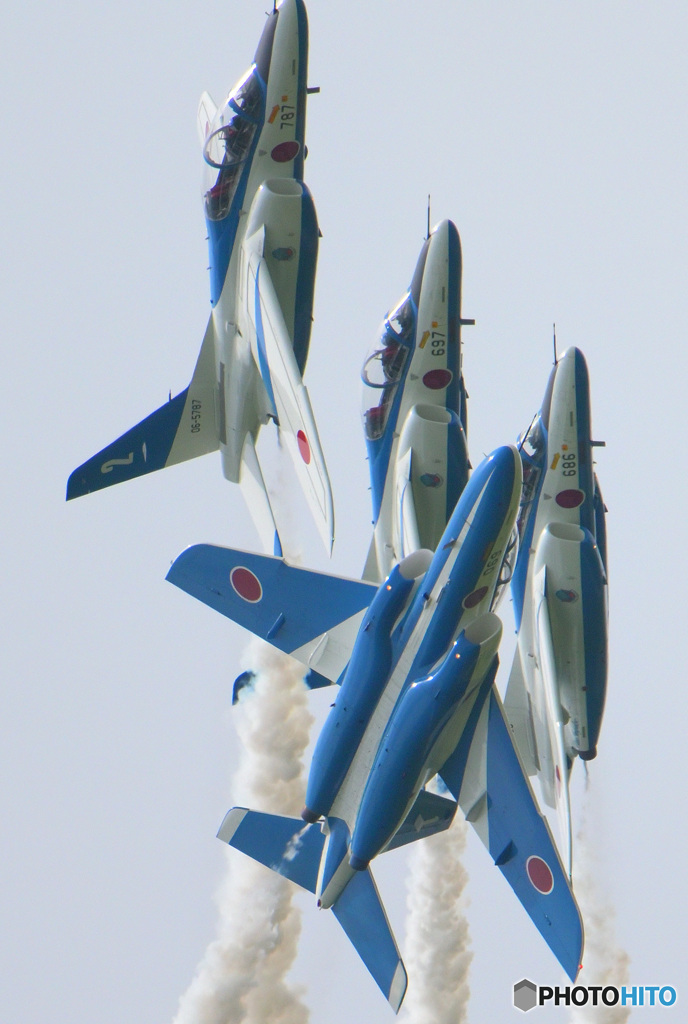 松島のブルーインパルス