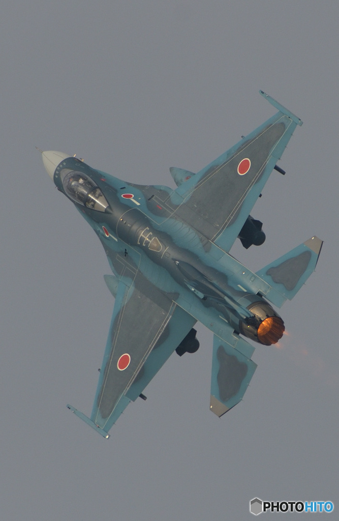 F2の機動飛行