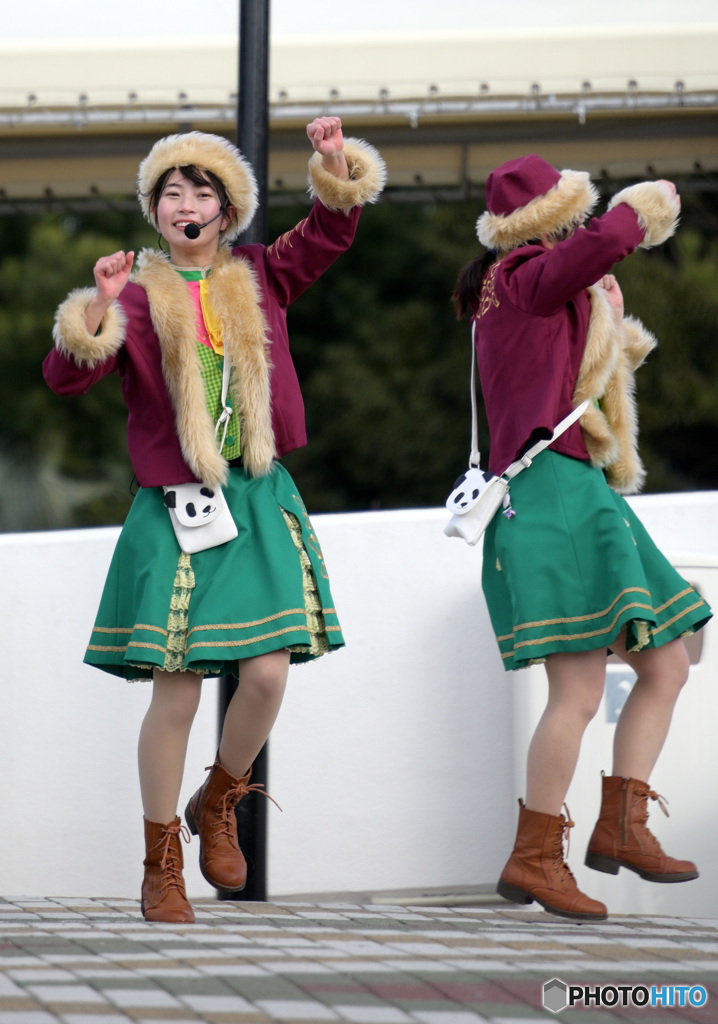 パレードのお姉さん