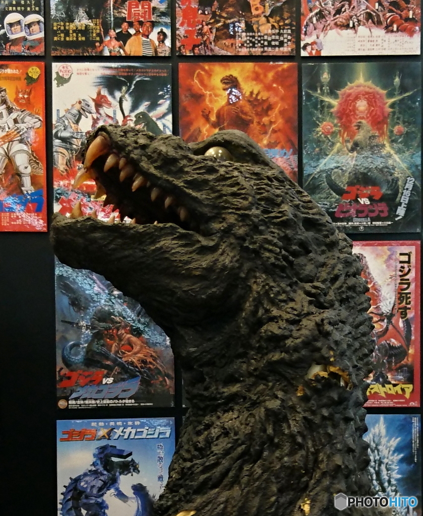 ゴジラのナマ首