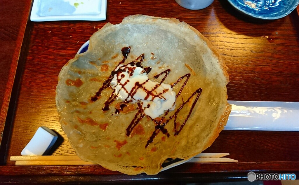 そば粉のクレープ