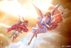 ソアリン出口の壁画