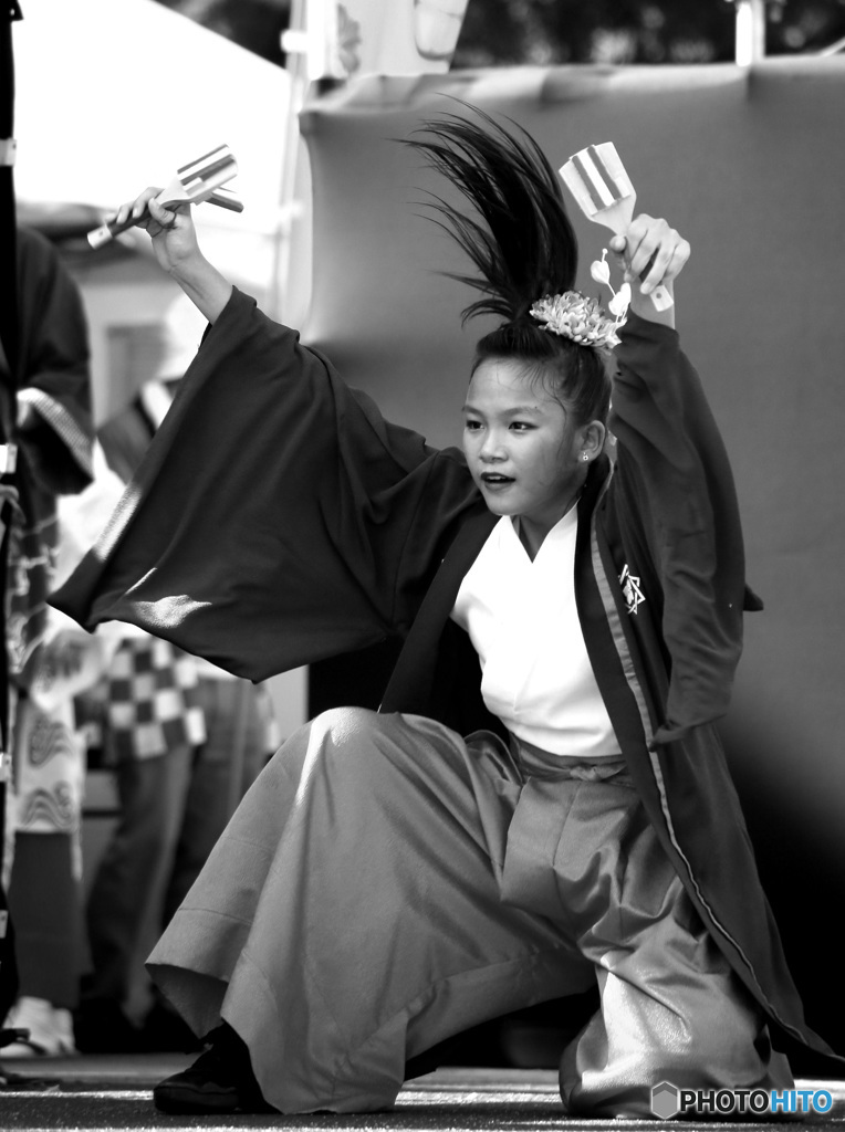 よさこいの少女E