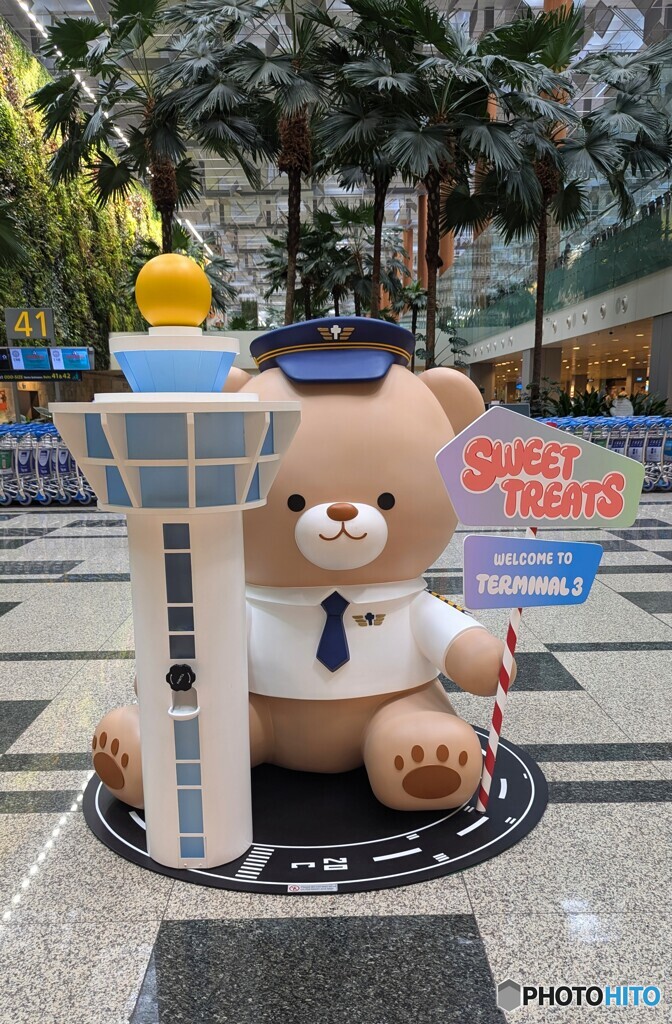 ターミナル3にて