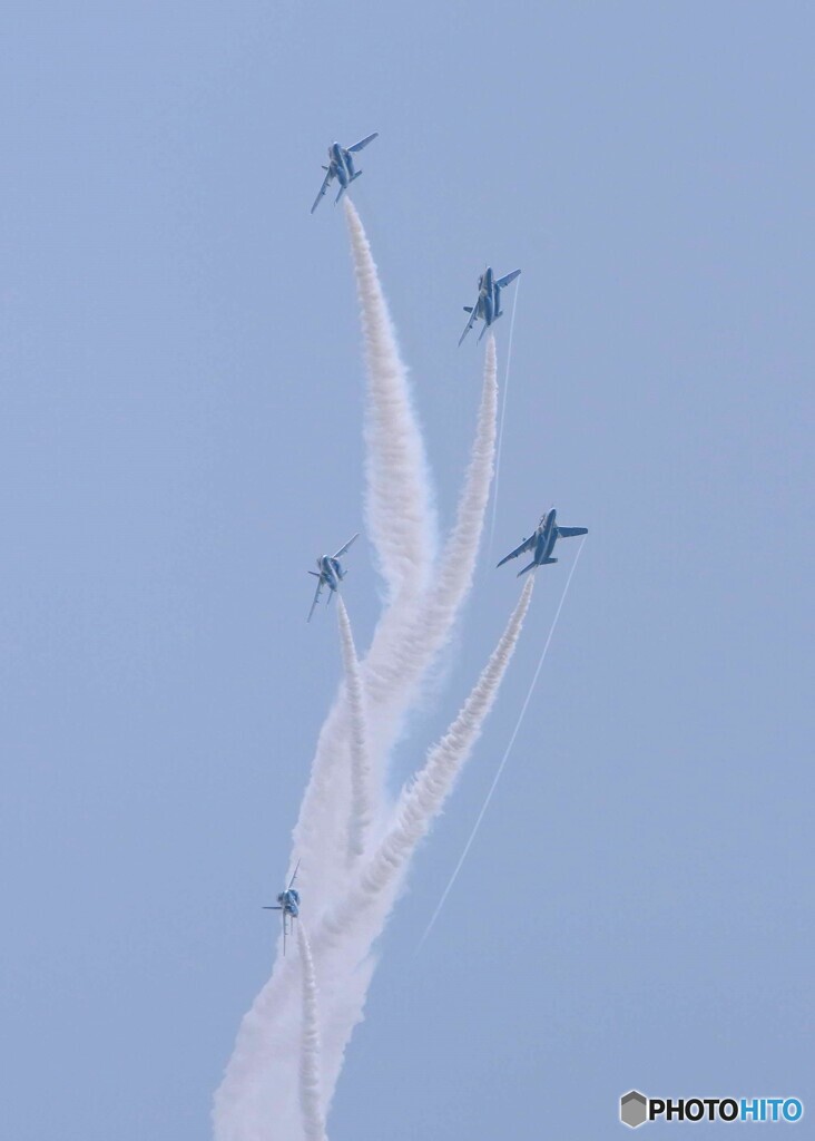 松島のブルーインパルス①