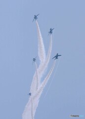 松島のブルーインパルス①