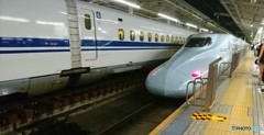 新大阪駅にて
