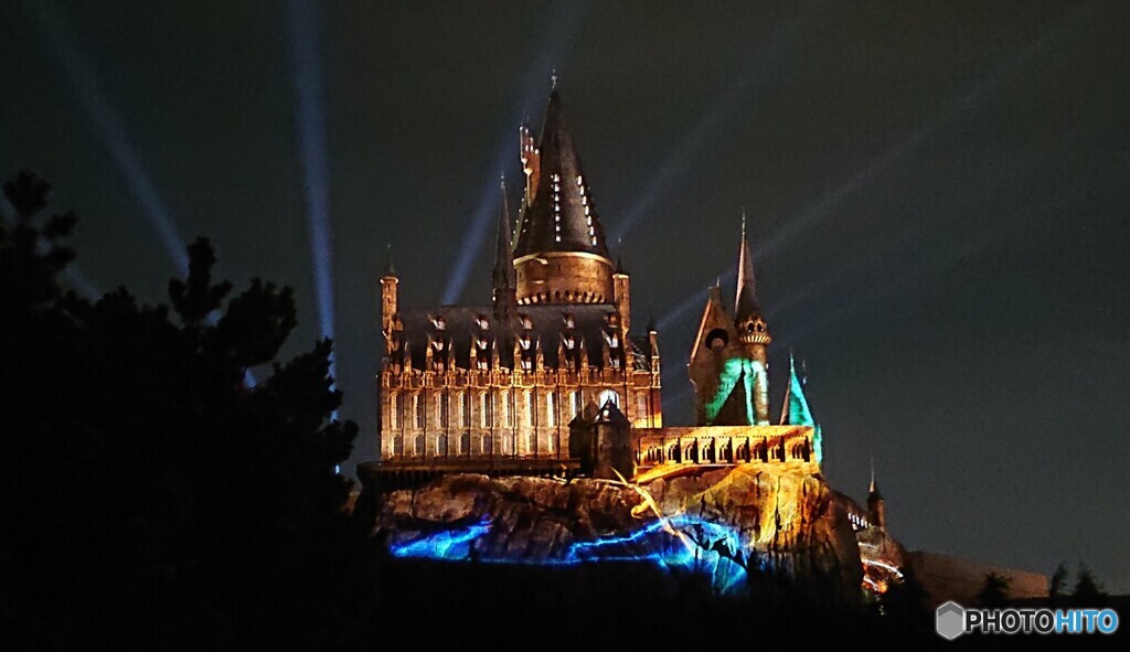 夜のホグワーツ城Ⅱ