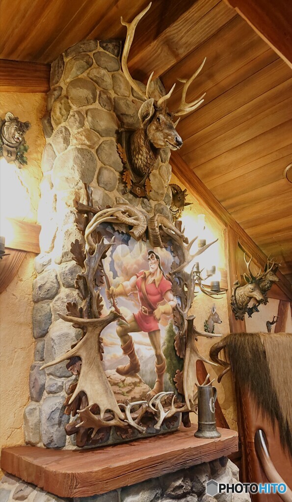 ガストンのレストランにて