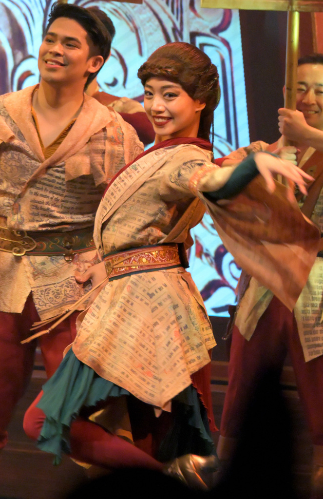 香港ディズニーランドのキャストさん