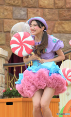 香港ディズニーランドのキャストさん