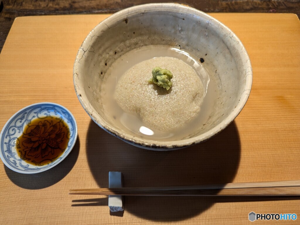 本日の蕎麦がき