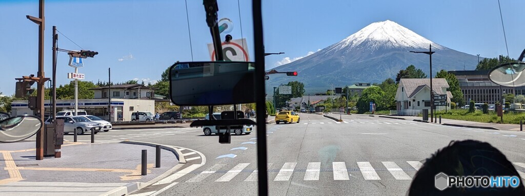 富士山への道