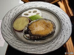久しぶりの鮑
